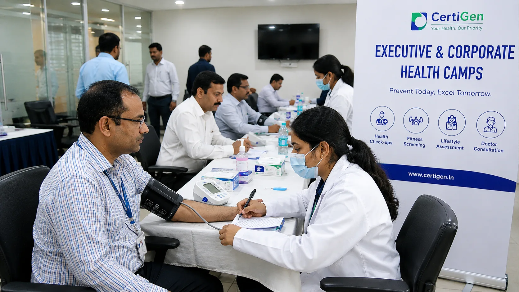 Executive and corporate health camp