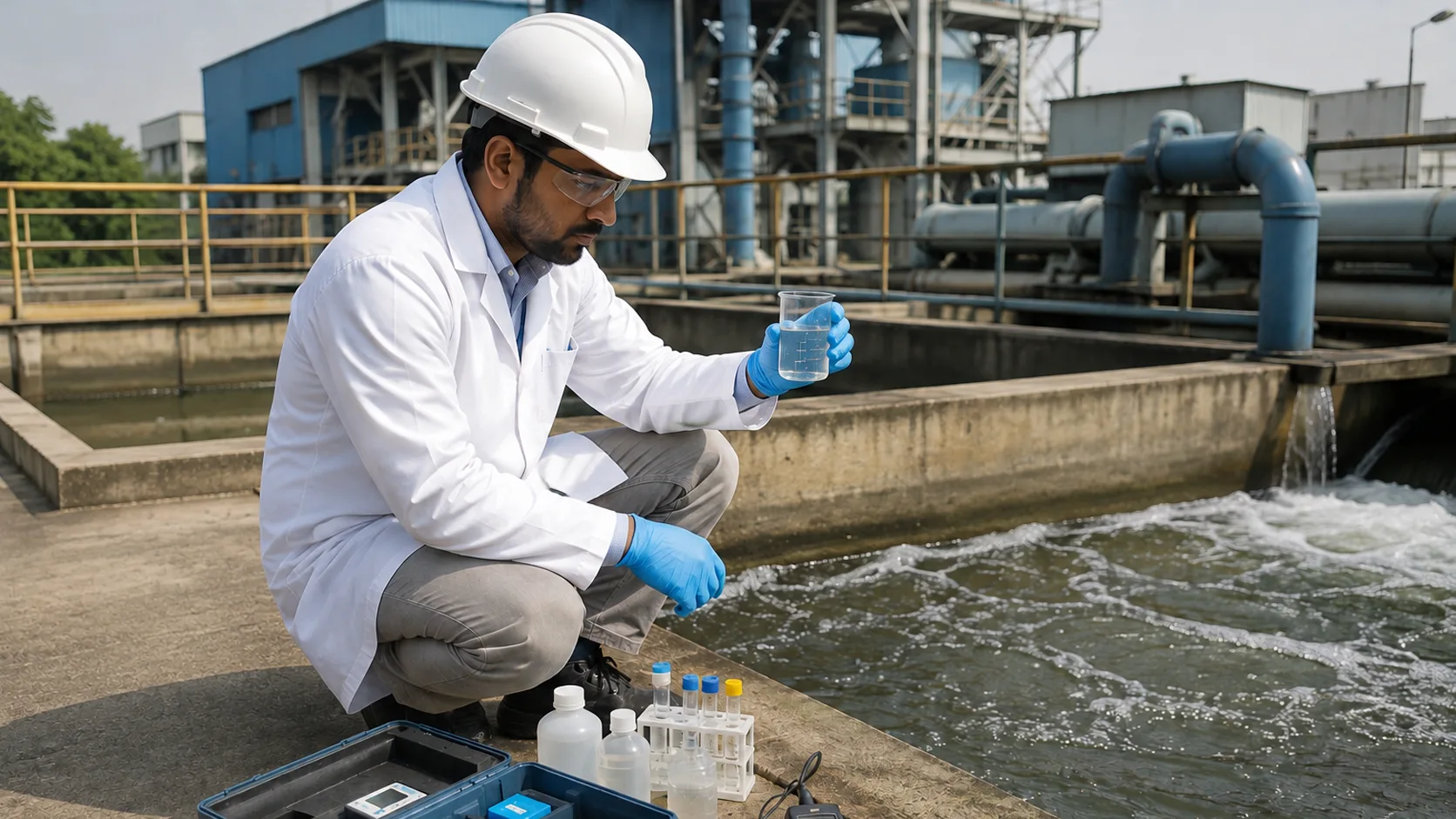 Industrial and commercial water testing